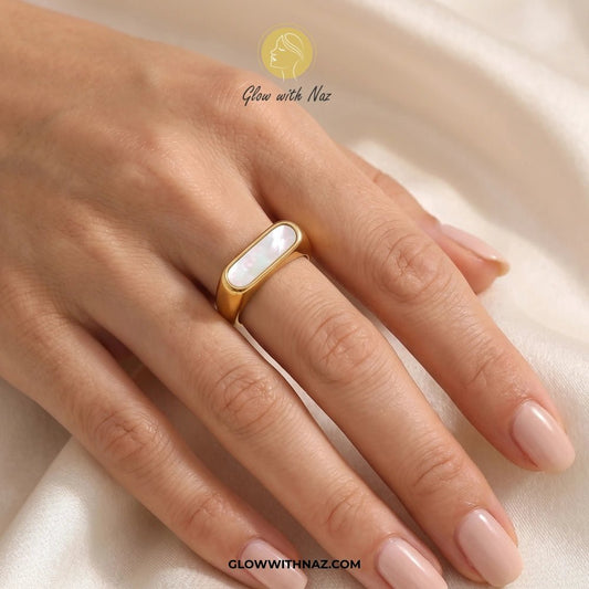 Bundle Offer: Stainless Steel 2 in 1 Black and White Pendant & White Epoxy Ring - Bundle Offer: Stainless Steel 2 in 1 Black and White Pendant & White Epoxy RingJewelryGlow With NazGlow With NazGold ring with a white stone on a hand against a soft backgroundring gold, rings gold, gold rings, ring design, gold ring, ring, rings design, girls rings, rings for girls, gold ring price in pakistan, rings simple, simple rings, gold ring design, ring design gold, ring gold design, rings for women, black