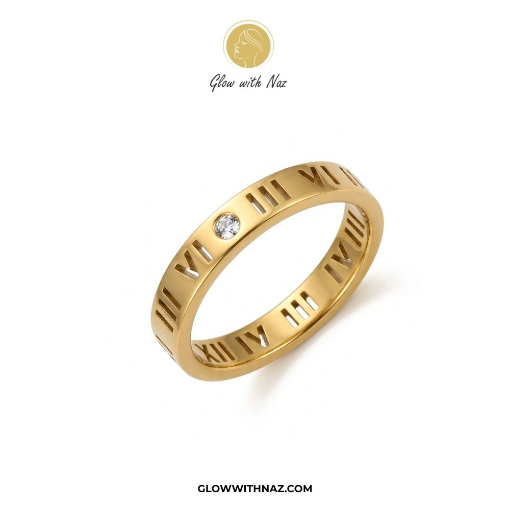 Timeless Roman Numeral Stainless Steel Hand Cuff Bracelet & Ring - Timeless Roman Numeral Stainless Steel Hand Cuff Bracelet & RingJewelryGlow With NazGlow With Naz7ring, girls rings, rings for girls, rings simple, simple rings, stainless steel jewelry, jewellery set, aesthetic jewelry, simple jewellery, chain, jewelry, artificial jewellery, green jewellery, girls jewellery, rings for women, black ring, flower jewellery, chain for girls, jewellery for girls, jewellery