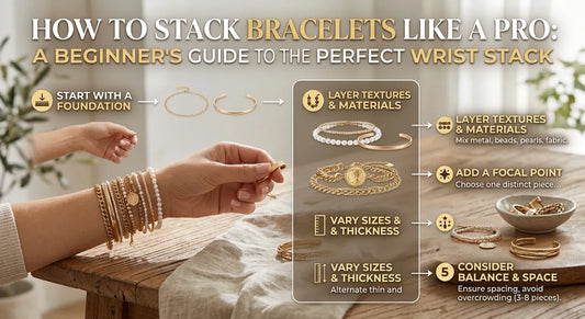 How to Stack Bracelets Like a Pro: A Beginner's Guide to the Perfect Wrist Stack
