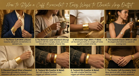 How to Style a Cuff Bracelet: 7 Easy Ways to Elevate Any Outfit