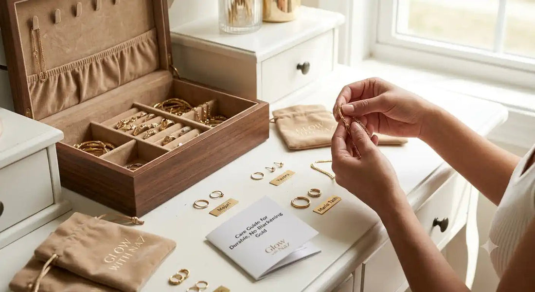 How to Care for Your Jewellery So It Lasts Forever (2026) - Glow With Naz