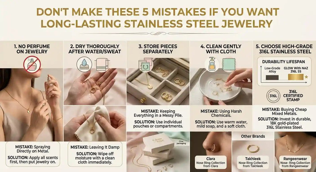 How to Store Bracelets to Prevent Tarnish and Scratches - Glow With Naz