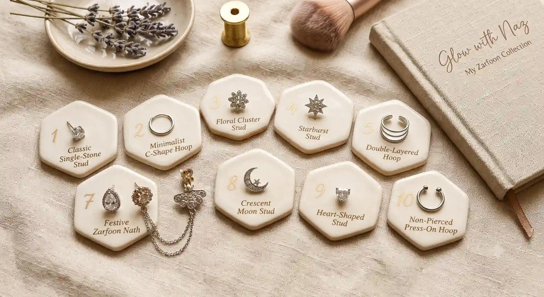 Top 10 Zarfoon Nose Pin Designs Every Woman Should Own This Year - Glow With Naz