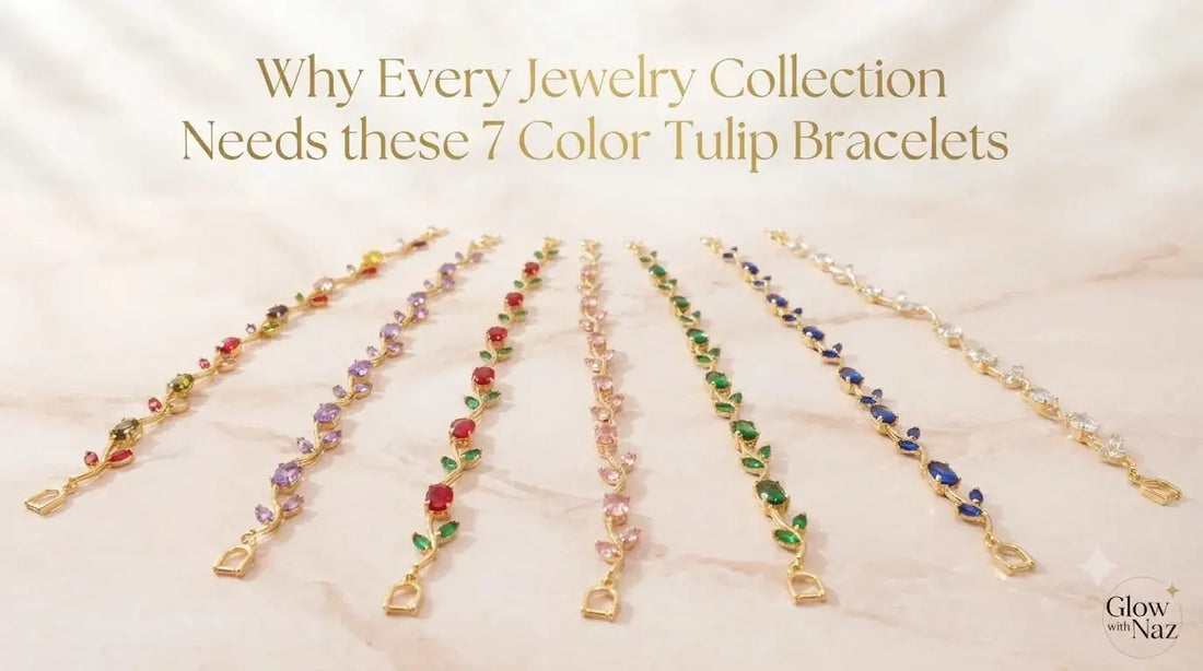 Why Every Jewelry Collection Needs These 7 Color Tulip Bracelets - Glow With Naz