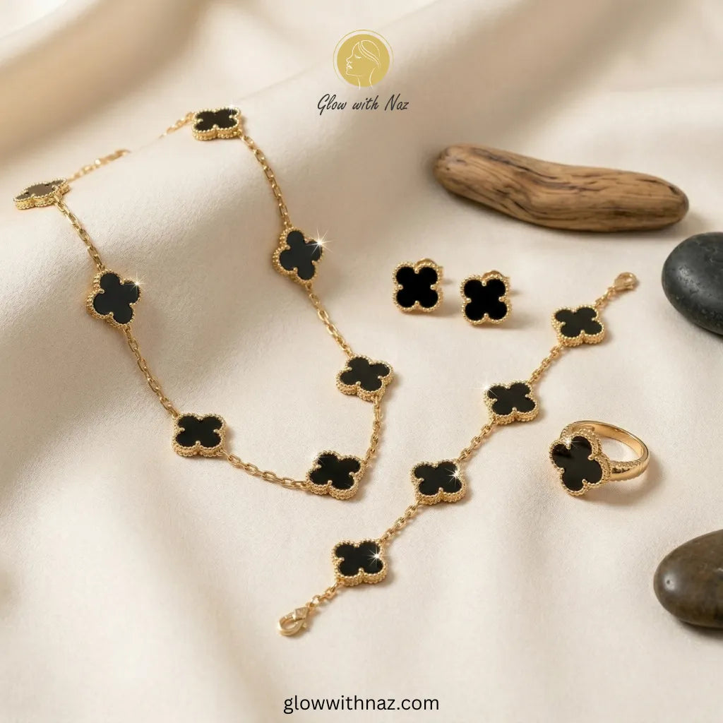 Royal Clover 4-Piece Complete Jewellery Set