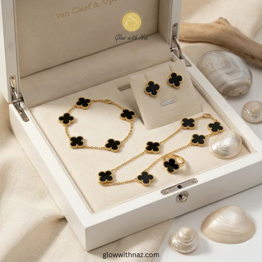 Royal Clover 4-Piece Complete Jewellery Set