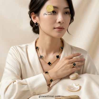 Royal Clover 4-Piece Complete Jewellery Set