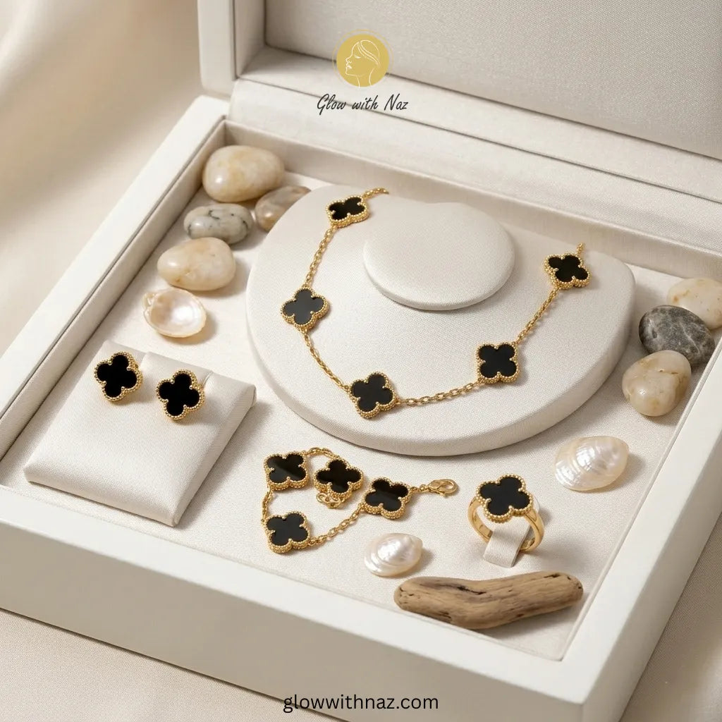 Royal Clover 4-Piece Complete Jewellery Set