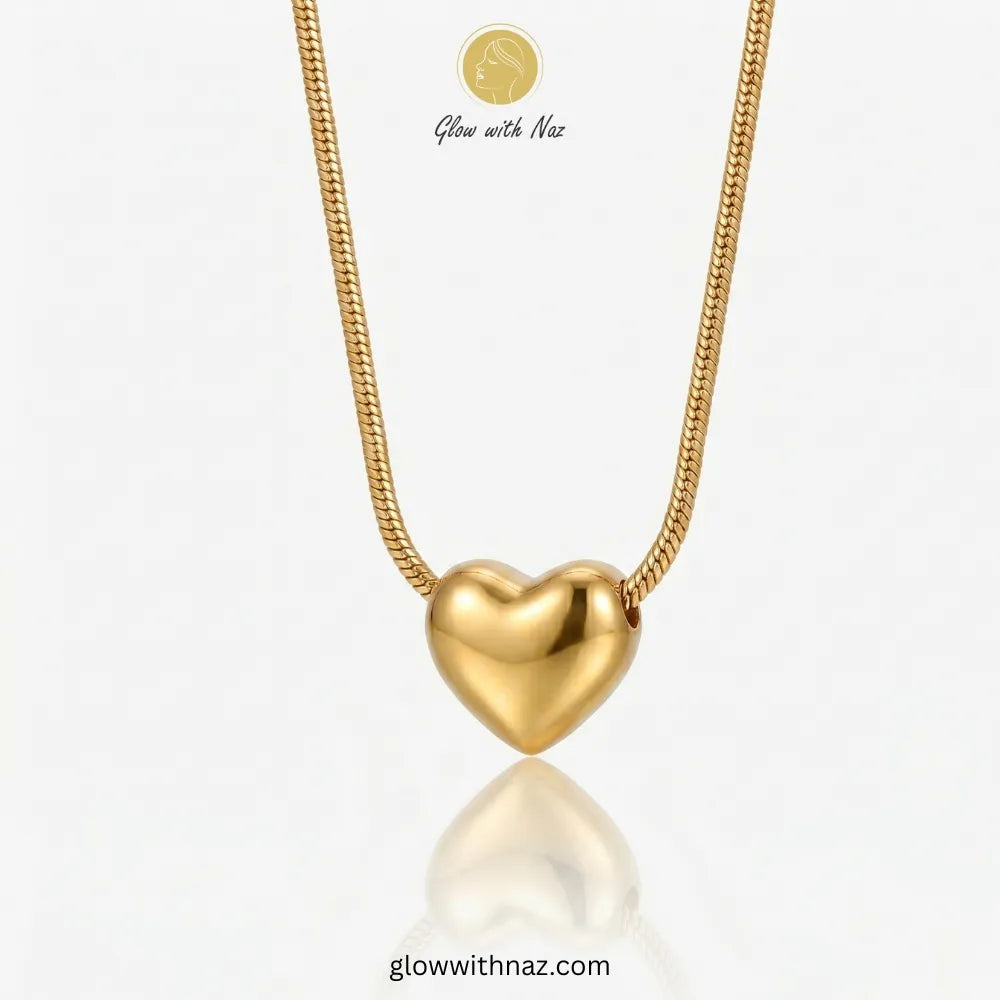 Puffy Heart Gold Pendant Necklace stainless steel necklace, pendant necklace, necklace set, locket set, simple necklace, pendant set, pendant, chain necklace, diamond pendant, diamond necklace, locket necklace, neck chain, girls locket, heart locket, pendant for girls, necklace for girls, heart necklace, locket for girls, diamond locket, pendant necklace for girls, heart chain locket, stainless steel necklace, double chain necklace, ruby necklace, neck chain for girls, locket design, pendant design, necklac