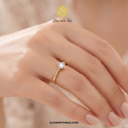 Timeless 4 Grip Diamond Ring for Women