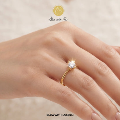 Timeless 4 Grip Diamond Ring for Women