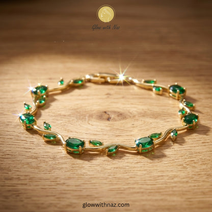 Premium Tulip Bracelet | Rapunzel Floral Stainless Steel Bracelet