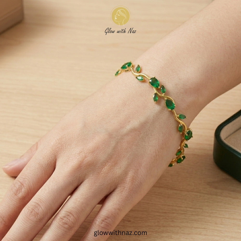 Premium Tulip Bracelet | Rapunzel Floral Stainless Steel Bracelet