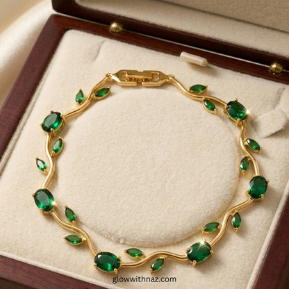 Premium Tulip Bracelet | Rapunzel Floral Stainless Steel Bracelet