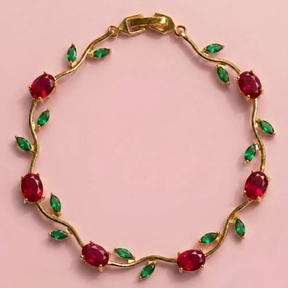Premium Tulip Bracelet | Rapunzel Floral Stainless Steel Bracelet