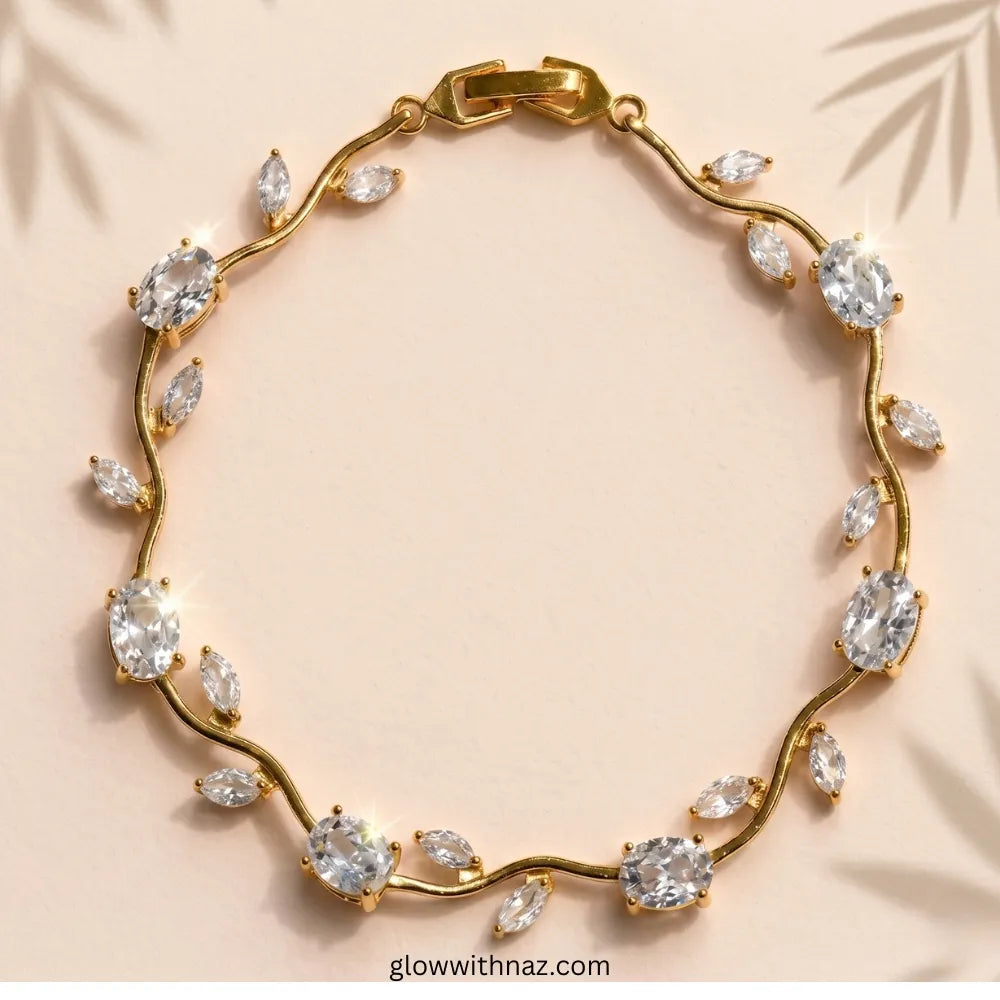 Premium Tulip Bracelet | Rapunzel Floral Stainless Steel Bracelet