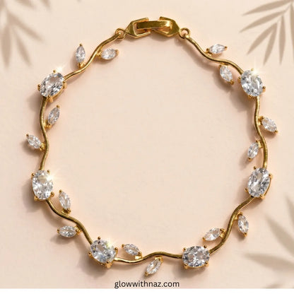 Premium Tulip Bracelet | Rapunzel Floral Stainless Steel Bracelet