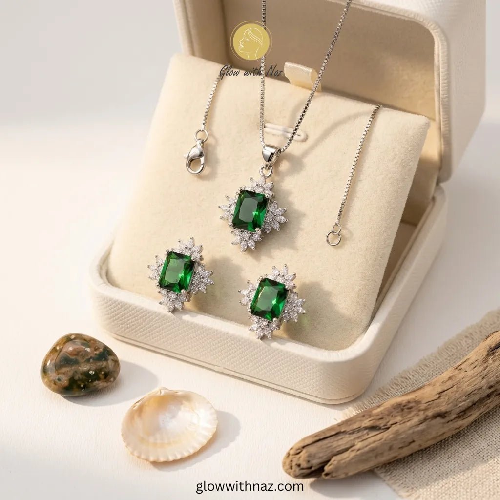 Elegant Sun Flower Style Necklace & Earrings Set - Elegant Sun Flower Style Necklace & Earrings SetJewelryGlow With NazGlow With NazN-N012N-N012Elegant Sun Flower Style Necklace & Earrings Set
