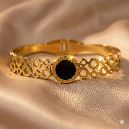 Eterna Circle Cuff – Timeless Roman Elegance - Eterna Circle Cuff – Timeless Roman EleganceJewelryGlow with NazGlow With NazN-B007Eterna Circle Cuff – Timeless Roman Elegance