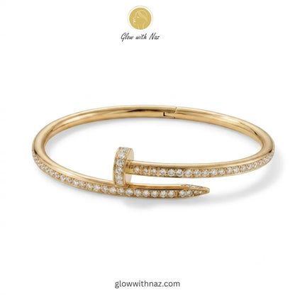 Luxury Cuff Nail Bangle Bracelet