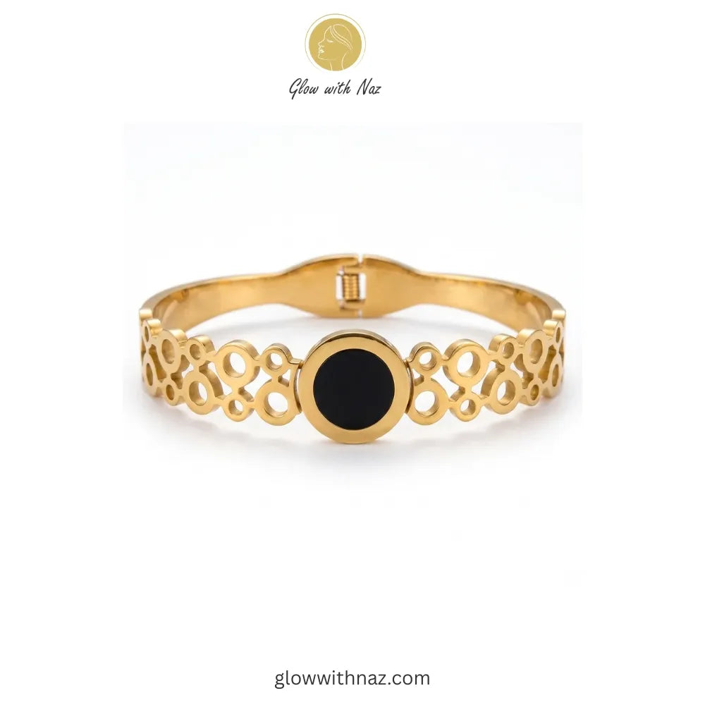 Eterna Roman Medallion Hand Cuff Bracelets
