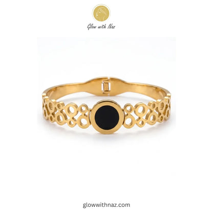 Eterna Roman Medallion Hand Cuff Bracelets