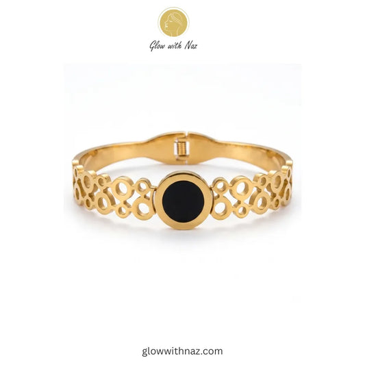 Eterna Roman Medallion Hand Cuff Bracelets