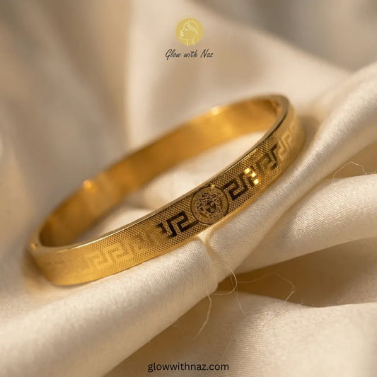 Stainless Steel Greek Key Bracelet - Stainless Steel Greek Key BraceletJewelryGlow with NazGlow With NazN-B003N-B003Stainless Steel Greek Key Bracelet