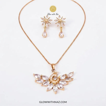 Tarnish-Free Trending Peacock Earring & Pendant Set - #Tarnish-Free Trending Peacock Earring & Pendant SetJewelryGlow With NazGlow With NazN0069Tarnish-Free Trending Peacock Earring & Pendant Set#