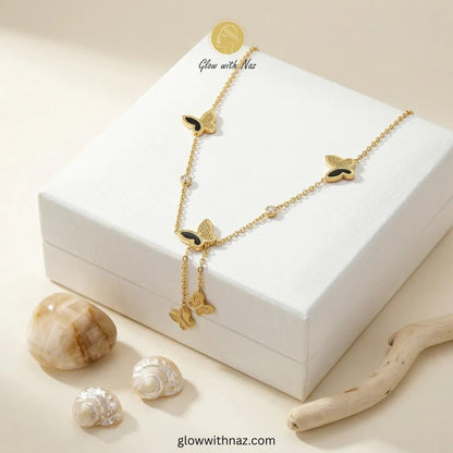 Trendy Butterfly Shape Jewelry Set - Trendy Butterfly Shape Jewelry SetJewelryGlow With NazGlow With NazN-N008N-N008Trendy Butterfly Shape Jewelry Set